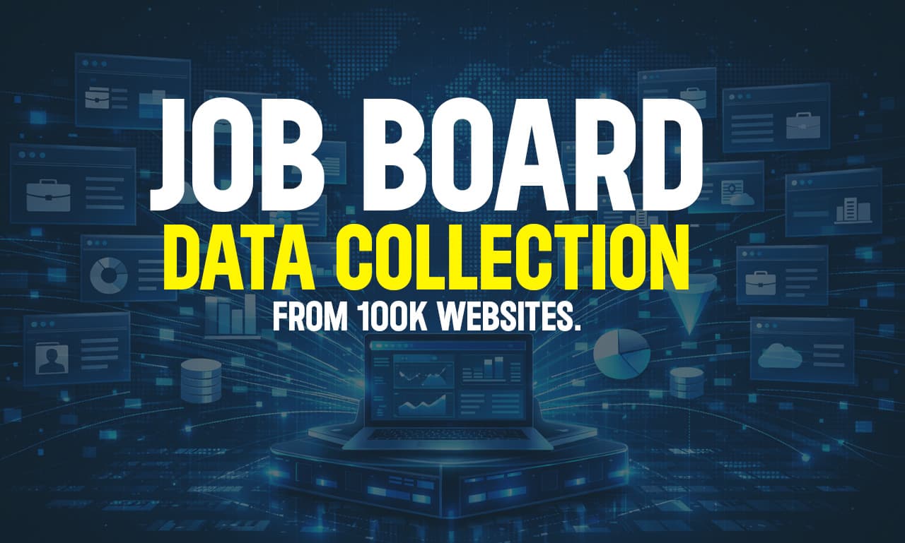 Job board data collection